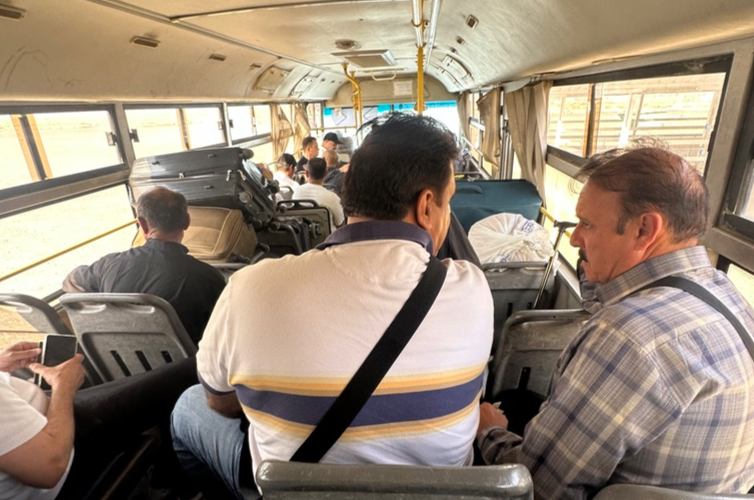 Autobus Kuwejcka Granica