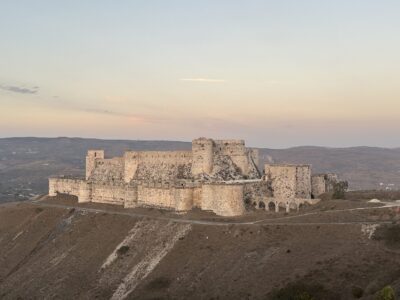 Krak des Chevaliers - widok z oddali